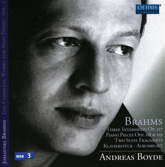 Cover for Brahms / Boyde · Complete Works for Solo Piano 5 (CD) (2011)