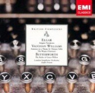 Cover for Andre Previn · Elgar - Vaughan Williams - Butterwor (CD) (2012)