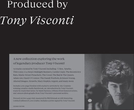 Cover for Prod by Tony Visconti Various Arti · Produced By Tony Visconti (LP) [Signed edition] (2023)