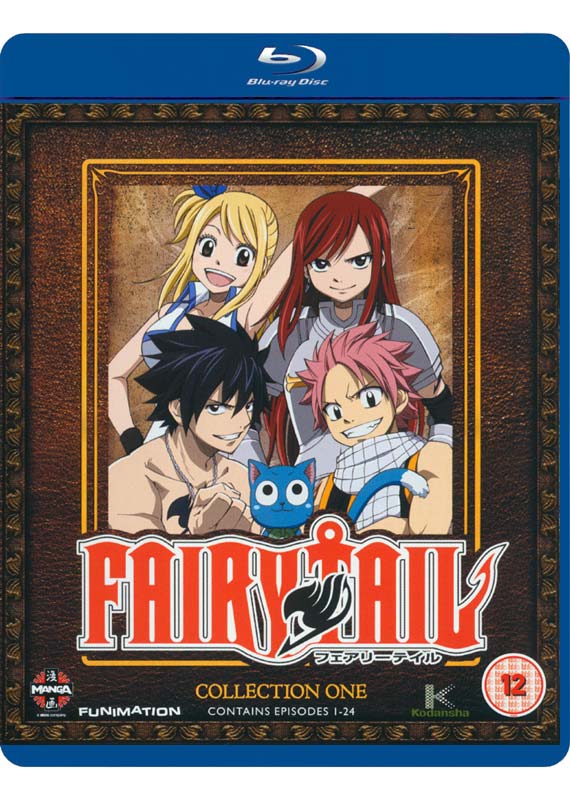 Manga · Fairy Tail Collection 1 (Episodes 1 to 24) (Blu-ray) (2014)