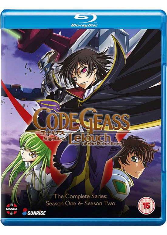 Cover for Anime · Code Geass: Lelouch Of The Rebellion: Complete Series Collection (Episodes 1-50) (Blu-ray) (2020)