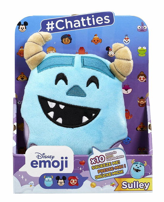 Disney Emoji  Chatties Sulley Series 1 Toys - Disney Emoji  Chatties Sulley Series 1 Toys - Gadżety - Vivid Imaginations - 5025123712444 - 