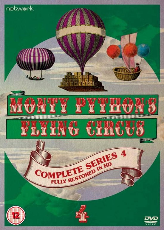 Monty Pythons Flying Circus - The Complete Series 4 - Monty Python's Flying Circus - - Elokuva - Network - 5027626602444 - maanantai 25. toukokuuta 2020