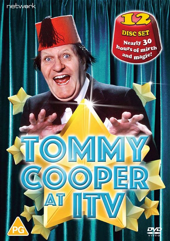Cover for Tommy Cooper at Itv · Tommy Cooper at ITV (DVD) (2022)