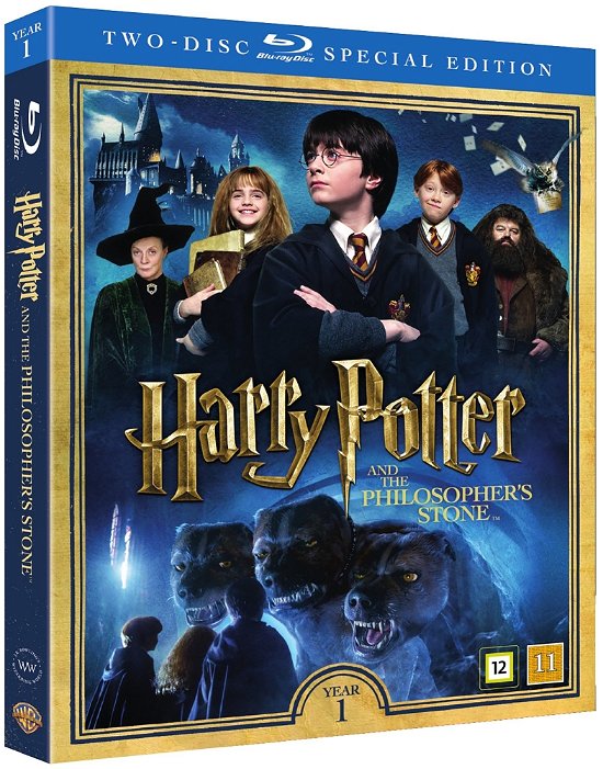 Cover for Harry Potter · Harry Potter And The Philosopher's Stone (Blu-ray) (2016)