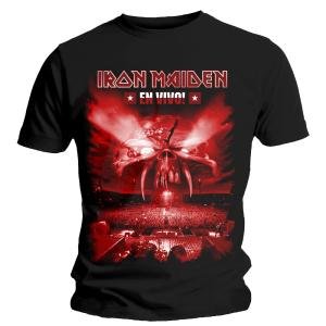 Cover for Iron Maiden · T-sh/en Vivo Red Cover (N/A) (2012)