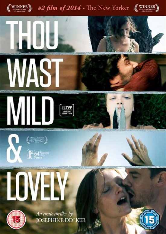 Cover for Thou Wast Mild and Lovely · Thou Wast Mild And Lovely (DVD) (2015)