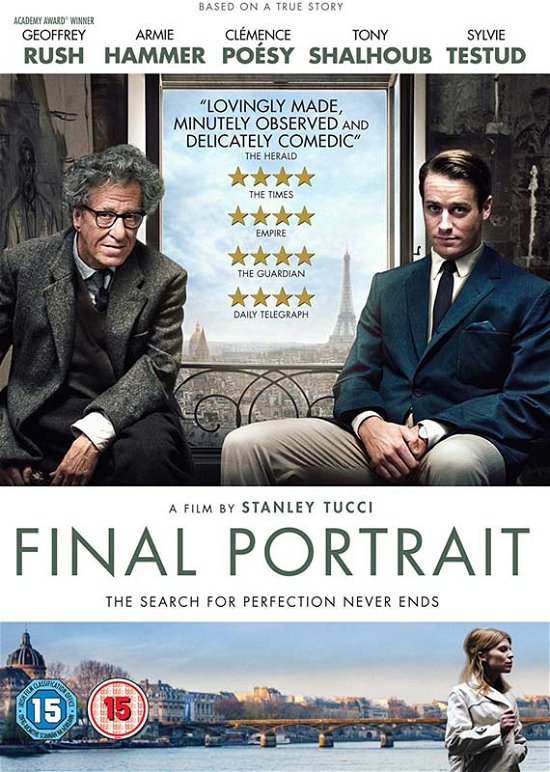 Final Portrait - Movie - Películas - Vertigo Films - 5060192818444 - 8 de enero de 2018