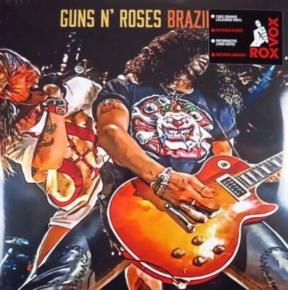 Brazil 91 (Orange Vinyl) - Guns N Roses - Musiikki - ROXVOX - 5292317218444 - perjantai 9. helmikuuta 2024