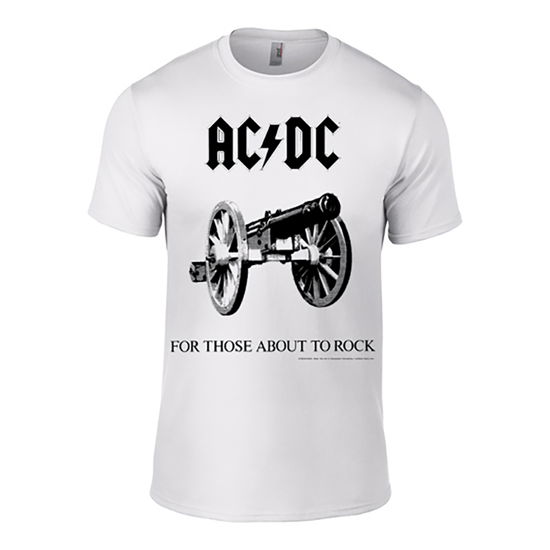 For Those About to Rock (White) - AC/DC - Merchandise - PHD - 6430055917444 - October 15, 2018