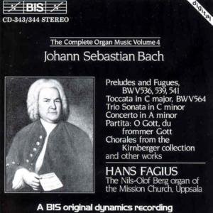 Fagius  Hans - Js Bach - Music - BIS - 7318593433444 - 2000
