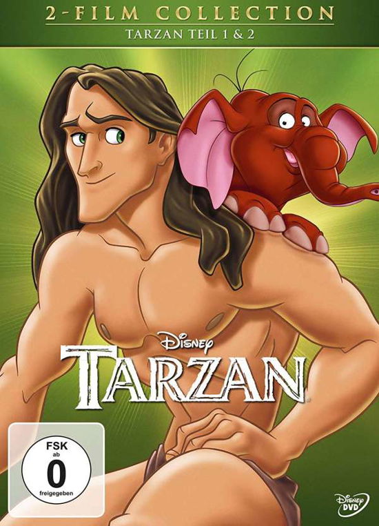 Cover for Tarzan 1+2 (Disney Classics) (DVD) (2018)