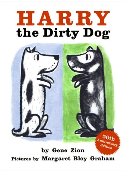 Cover for Gene Zion · Harry the Dirty Dog Board Book (Board book) [50th Anniversary edition] (2007)