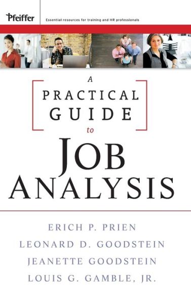 Cover for Erich P. Prien · A Practical Guide to Job Analysis (Hardcover Book) (2009)