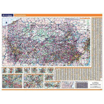 Cover for Rand McNally · Pennsylvania State (Landkarten) (2010)