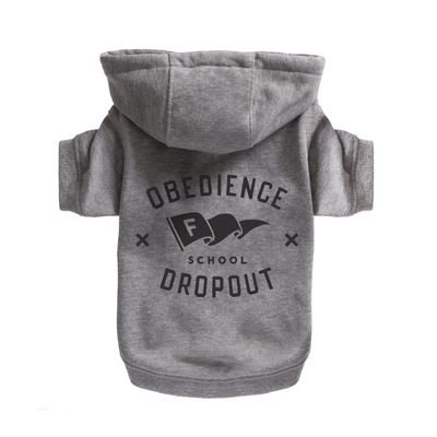Obedience School Dropout Dog Hoodie - XS - Brass Monkey - Merchandise - Galison - 9780735375444 - 9. juni 2022