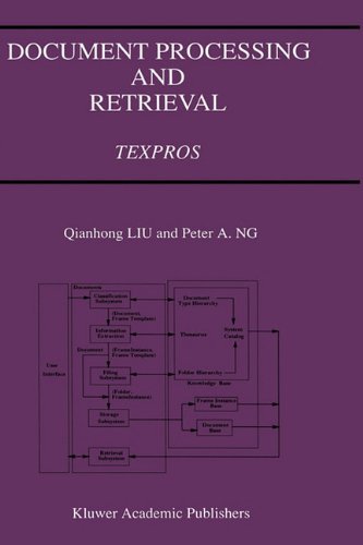 Cover for Qianhong Liu · Document Processing and Retrieval: Texpros (Hardcover Book) [1996 edition] (1995)