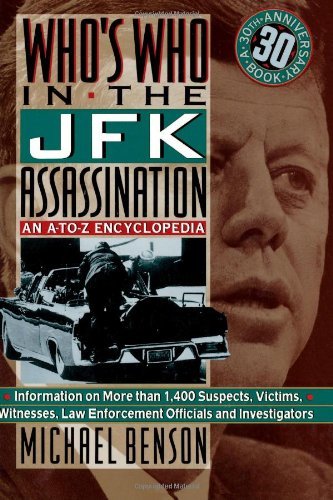 Cover for Michael Benson · Who's Who in the Jfk Assassination (Paperback Bog) [30 Anv edition] (1993)