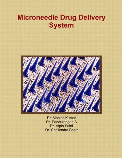 Cover for Manish Kumar · Microneedle Drug Delivery System (Book) (2018)