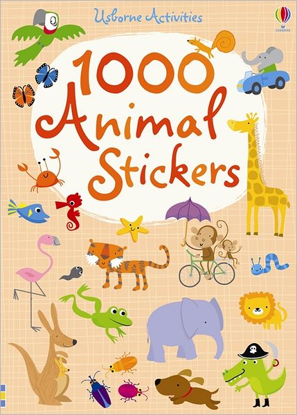 Cover for Fiona Watt · 1000 Animal Stickers (Bog) (2012)