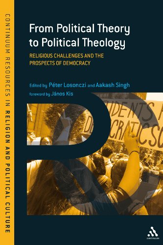 Cover for Aakash Singh · From Political Theory to Political Theology: Religious Challenges and the Prospects of Democracy - Continuum Resources in Religion and Political Culture (Paperback Book) (2010)