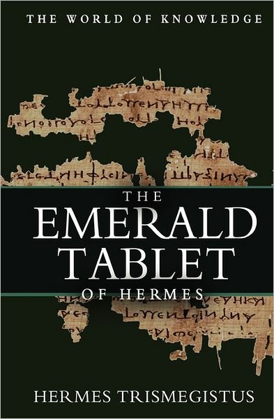 Cover for Hermes Trismegistus · The Emerald Tablet of Hermes (Paperback Book) (2011)