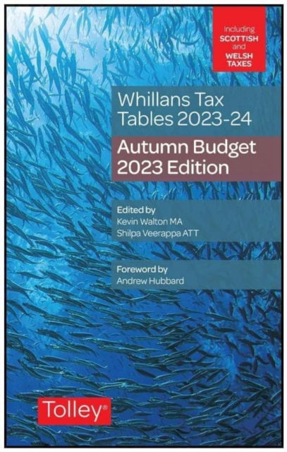 Cover for Claire Hayes · Whillans's Tax Tables 2023-24 (Paperback Book) [Budget edition] (2023)