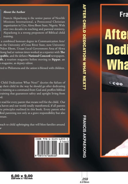 Cover for Francis Akpaekong · After Child Dedication What Next? (Paperback Book) (2015)