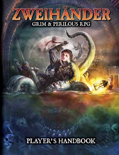 Cover for Daniel D. Fox · ZWEIHANDER RPG: Player's Handbook (Hardcover Book) (2020)