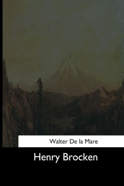 Cover for Walter De La Mare · Henry Brocken (Pocketbok) (2017)