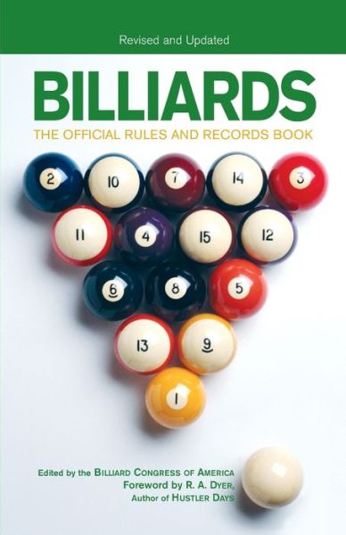 Cover for Billiards Congress of America · Billiards, Revised and Updated: The Official Rules And Records Book (Paperback Book) (2005)