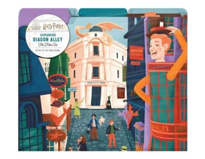 Harry Potter: Exploring Diagon Alley File Folder Set - Insight Editions - Bøker - Insight Editions - 9781647222444 - 4. mai 2021