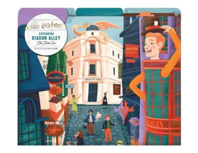 Cover for Insight Editions · Harry Potter: Exploring Diagon Alley File Folder Set (Print) (2021)