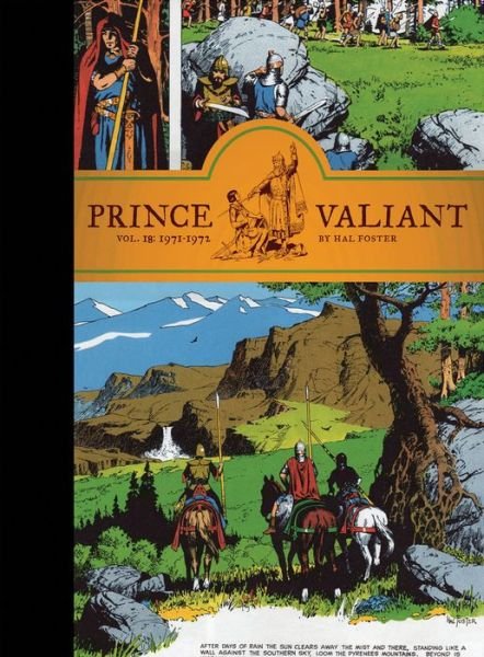 Cover for Hal Foster · Prince Valiant Vol. 18: 1971-1972 (Inbunden Bok) (2018)