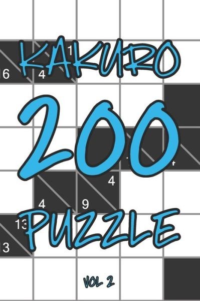 Cover for Tewebook Cross Sums · Kakuro 200 Puzzle Vol2 (Paperback Book) (2019)