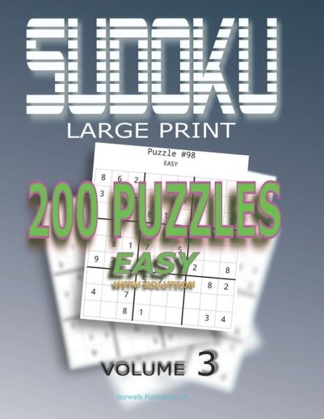 Sudoku Puzzles Easy - Norwalk Publishing - Livros - Independently Published - 9781705520444 - 4 de novembro de 2019