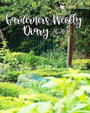 Cover for Sunny Days Prints · Gardeners' Weekly Diary 2020 (Paperback Book) (2019)