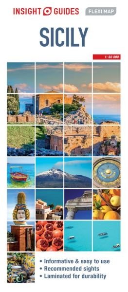 Cover for Insight Guides · Insight Guides Flexi Map Sicily (Insight Maps) - Insight Guides Flexi Maps (Landkarten) [6 Revised edition] (2020)