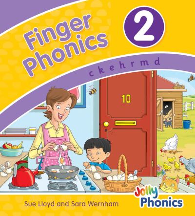 Cover for Sara Wernham · Finger Phonics Book 2: in Precursive Letters (British English edition) - Finger Phonics set of books 1–7 (Kartonbuch) (2021)