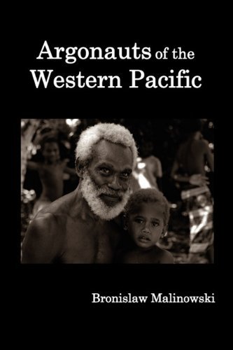 Cover for Bronislaw Malinowski · Argonauts of the Western Pacific; an Account of Native Enterprise and Adventure in the Archipelagoes of Melanesian New Guinea. (Taschenbuch) (2010)