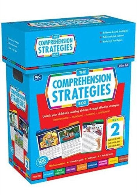 Cover for RIC Publications · The Comprehension Strategies Box 2: Unlock your children's reading abilities through effective strategies. - The Comprehension Strategies Box (Bok) (2021)