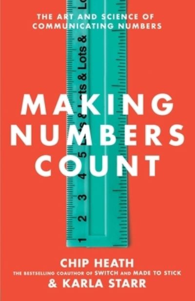 Cover for Chip Heath · Making Numbers Count: The Art and Science of Communicating Numbers (Inbunden Bok) (2022)