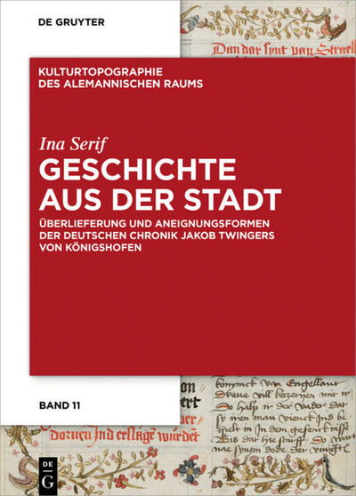 Cover for Serif · Städtische Geschichtsschreibung i (Book) (2020)