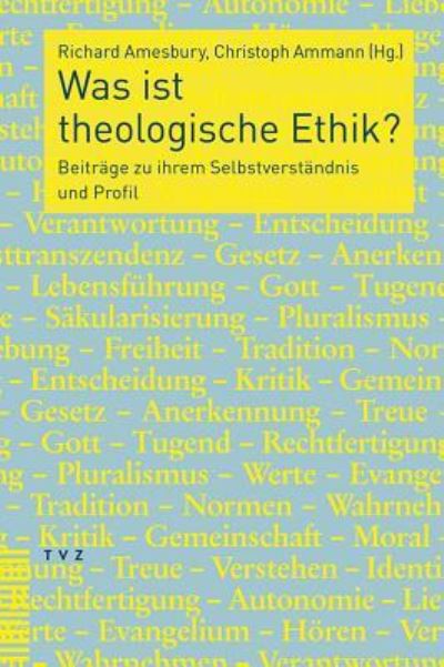 Cover for Richard Amesbury · Was ist theologische Ethik? (Paperback Book) (2015)