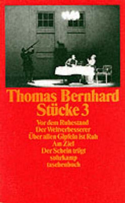Cover for Thomas Bernhard · Suhrk.TB.1544 Bernhard.Stücke.3 (Bog)