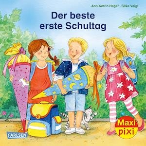 Maxi Pixi 395: VE 5 Der beste erste Schultag (5 Exemplare) - Ann-Katrin Heger - Bücher - Carlsen Verlag GmbH - 9783551059444 - 1. Mai 2022