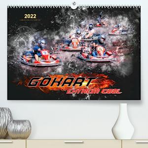 GoKart - extrem cool (Premium, hochwertiger DIN A2 Wandkalender 2022, Kunstdruck in Hochglanz) - Peter Roder - Merchandise - Calvendo - 9783673535444 - 7. Mai 2021