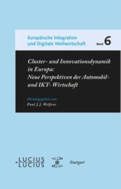 Cover for Paul J. J. Welfens · Cluster- und Innovationsdynamik in Europa (Book) (2011)