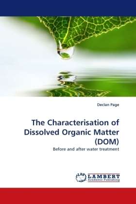 Cover for Page · The Characterisation of Dissolved (Book)