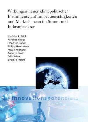 Wirkungen neuer klimapolitisch - Schleich - Książki -  - 9783839603444 - 